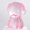 Figurillas de Perro de Cristal de los Doce Animales del Zodiaco: Perro, Rata, Dragón, Serpiente, Caballo, Oveja, Mono, Gallo, Cerdo y Perro Adornos para Manualidades de Sala de Estar y Decoraciones del Zodiaco