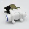 Válvula solenoide de tres vías enchufable de 10 MM, tipo normalmente abierta y normalmente cerrada, para entrada y salida de agua, interruptor DC12V/24V, válvula AC220V