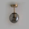 Luminária de teto nórdica transfronteiriça luminária de teto para corredor corredor varanda bola de vidro closet escritório corredor luminária de banheiro
