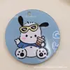 Colgante Colgante de Dibujos Animados Sanrio Pochacco Piezas en Relieve Accesorios Hechos a Mano DIY Cadena para Teléfono Cadena para Bolso Llavero Piezas