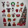 Gnomo de Natal Popular Transfronteiriço Pingente Decorativo de Árvore de Natal de Madeira Ornamento Pendurado de Madeira Criativo de Festa de Inverno