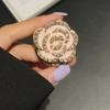Celebrante de Internet Anillo Hebilla Soporte para Teléfono Móvil Creativo Hebilla de Dedo Roscada Carcasa para Teléfono Móvil Universal Parche de Anillo de Tracción con Gancho Metálico de Diamante