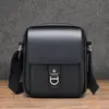 Bolsa Transversal Masculina Mais Vendida Internacionalmente Moda Casual Retro Pequena Bolsa de Ombro Único Bolsa Masculina Tendência Armazenamento Conveniente de 9 polegadas