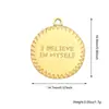 Acero Inoxidable Transfronterizo de Venta Caliente Letras Creativas Corazón Colgante Diamante Estrella de Cinco Puntas Luna Acero Titanio Accesorios de Joyería DIY