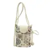 Bolso Cubo de Dropshipping Transfronterizo de Alta Calidad, Bolso de Moda para Mujer, Bolso de Hombro Cruzado, Bolso Sencillo y Elegante para Teléfono Móvil