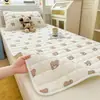 Sábana de cama individual de algodón puro para dormitorio estudiantil, 100% algodón, modelo nuevo 2026, protector de colchón de 90x190cm