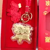 Shuibeizijin 999 Souvenir, Hazte Rico Inmediatamente, Colgante para Llaves, Lindo Colgante de Pony para Teléfono Móvil, Regalo Popular