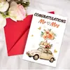 Conjunto de Sobres para Tarjetas de Felicitación de Boda de San Valentín Transfronterizo para Transmitir Amor y Bendiciones de Boda Lote de Tarjetas de Felicitación