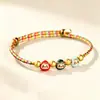 Pulseira de Corda Colorida do Festival do Barco Dragão Corda Vermelha Tecida à Mão Infantil Bebê Pequeno Zongzi Corda de Mão Presente de Lote Festival de Maio