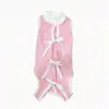 Roupa de esterilização para gatas, roupão cirúrgico pós-operatório anti-lambedura para gatas, respirável e com alças ajustáveis, roupas para animais de estimação, atacado do fabricante