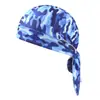 Equipo de Montar al Aire Libre Cinta para la Cabeza Deportiva de Bicicleta de Montaña Sombrero de Pirata Protector Solar Absorbente de Sudor Protección Solar Gorra de Montar