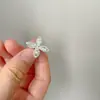 Pinzas para orejas estilo coreano sin perforación con diseño minimalista, ear cuffs en forma de pétalo para mujer