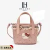 Bolsa Infantil Nueva de Lunares Cesta de Verduras Bolso de Mano Mini Nicho Niñas Padre-Hijo Encaje Versátil Bolso Cruzado Infantil