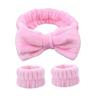 Set de Diadema, Pulsera de Lazo Transfronterizo Europeo y Americano, Moda, para Lavado de Cara, Deportes, Yoga, Maquillaje, Accesorios para el Cabello para Mujeres