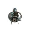 Bombilla halógena de cuarzo cian brillante H4 para faros delanteros de coche, 12 V, 100 W, H4P43T