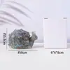 Figurinhas de lesma de cristal natural transfronteiriças, artesanato de cristal animal em resina, decorações de mesa - atacado do fabricante
