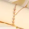 Aliexpress Nova Gargantilha Céu Estrelado com Zircônia Micro-Pavimentada para Mulheres, Corrente de Clavícula de Luxo Leve Nicho de Alta Qualidade Estilo Ins Tendência