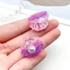 Pendente Tridimensional de Concha do Mar Pérola Simulada Colorida Transparente Acessórios de Cabelo DIY Brincos Colar Acessórios de Joias