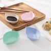 Fornecedor Fabricante Pequenos Pratos para Condimentos de Cor Pura, Pratos para Molho de Soja, Pequenos Pratos Chineses Assimétricos em Forma de Folha, Atacado em Estoque