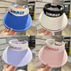 Sombreros de Sol de Verano para Niños Estilo Coreano de Copa Abierta con Ala Ancha para Niños y Niñas Sombreros de Sol con Protección UV