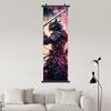Temu Mais Vendido Arte Samurai Japonesa Pintura em Rolo Pintada a Spray Sala de Estar Quarto Decoração de Escritório Ornamentos Pôster Entrega
