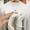 Camiseta Básica de una Pieza Engrosada de Polar con Cuello Alto para Mujer, Ropa Interior Cálida de Invierno con Forro de Polar, Top de Cuello Medio
