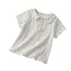 Polo Colorido de Estrellas para Niña con Diseño Lindo Versátil, Estilo Moderno, Camiseta con Adorno de Encaje para Niños Pequeños, Envío Transfronterizo