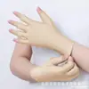 Guantes de Medio Dedo para Mujer Delgados para Recolección de Té Blancos Guantes de Belleza de Medio Dedo para Dama Guantes de Protección Solar para Conductor Guantes Cortos para Nail Art