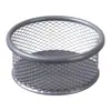Suporte de Metal Criativo para Canetas Marcadoras, Suporte de Caneta de Ferro Multifuncional para Armazenamento de Papelaria de Mesa para Estudantes e Trabalhadores de Escritório