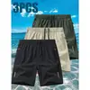 Amazon Comercio Exterior Transfronterizo Pantalones Cortos Deportivos para Hombre Verano Nuevo Ajuste Holgado Correr Seda de Hielo Secado Rápido Casuales