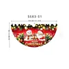 Bandera colgante de Navidad nueva transfronteriza de Amazon Bandera semicircular Bandera en forma de abanico Bandera de forma especial Decoración de barandilla para fiesta de Halloween