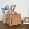 Bolso de hombro minimalista transfronterizo de nailon para mujer, nueva colección otoño 2026, casual, gran capacidad, bolsa tote ligera, bolso cruzado