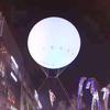 Desempenho Humano Aéreo Bola Voadora Inflável Lua Modelo Inflável Bola de Desempenho Logotipo Inflável Balão de Ar Quente