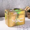 Bolsa de almacenamiento de cosméticos linda labio simple estuche de cosméticos portátil grande portátil gran capacidad caja de almacenamiento para niña
