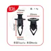 Clips de Fijación Rápida Universal Xinyida para Parachoques Delantero y Trasero, Guardabarros y Maletero de Coche