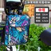Bolsa colgante para bicicleta de coche eléctrico, manillar, manillar delantero, gran capacidad, bolsa de almacenamiento tridimensional, bolsa colgante para motocicleta, bolsa de almacenamiento