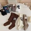 Meia-calça Infantil Cogumelo Primavera, Outono e Inverno Novo Versátil Classe A Leggings para Meninas Meia-calça Sem Costura