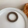 Colección 2026 de Gomas para el Pelo tipo Cable de Teléfono Nuevas Bandas de Colores Dopamina Gomas Dulces Gomas para Cola de Caballo Accesorios para el Cabello