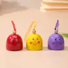 Colorido Fofo Rosto Sorridente Liga de Zinco Sino Sino de Vento Pingente Nó Chinês Pequeno Sino Pingente Acessórios Pingente de Chaveiro