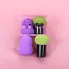 Creativo Lindo Bola Molienda Calabaza Gotas de Agua Forma Especial Huevo de Belleza Set Doble Uso Seco y Húmedo Huevo de Maquillaje Color Herramienta de Maquillaje Belleza