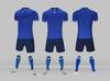 Conjunto de uniforme de fútbol de tablero ligero 6310, ropa para hombres y mujeres, adultos y niños, uniforme de equipo de entrenamiento de competición, camiseta con doble bolsillo, tallas 3XS-3XL