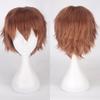 Cos Universal Anti-Deformação Peruca Cabelo Curto 30cm Preto Cosplay Rosa Fumê Estudante Cabelo Falso Fabricante Atacado Transfronteiriço