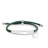 Pulseira Personalizada Logo de Publicidade Transfronteiriça Personalizado Multicolorida Pequena Redonda Arco-Íris Presente de Feriado Aço Titânio Gravação Pulseira Trançada