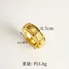 Anel Banhado a Ouro Estilo Antigo com Design de Dragão e Fênix Chinesa, Aro Ajustável, Tendência Nacional Retrô, Sensação de Alto Padrão, Cor Duradoura, Joia