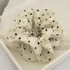 Goma para el pelo pequeña cuadrada arrugada estilo coreano con un toque de alta gama, Lazo para el pelo dulce y elegante, Cuerda para coleta, Accesorio para el pelo