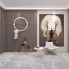 Popular marca popular en línea kaws papel tapiz luz de lujo alta calidad tienda de ropa para mujer papel tapiz fotográfico estudio en vivo pared de fondo para decoración