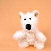 Brinquedo de Pelúcia Criativo Filhote de West Highland Terrier com Chaveiro de Corda Colorida Pingente de Bolsa Pendente de Carro Acessórios Fofos Venda por Atacado