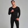 Roupas íntimas térmicas sem costura masculinas terno de outono roupas calças compridas de veludo aquecimento one-piece entrega fábrica atacado fornecimento direto inverno