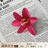 Flores da série vermelho rosa, tiaras de rosa e peônia cor-de-rosa, materiais para acessórios de cabelo, decorações de casamento, adereços de fotografia