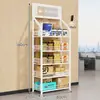 Estante de entrega para uso doméstico, pequeño estante de almacenamiento para colocar paquetes en la entrada, para organizar y almacenar artículos diversos fuera de la puerta principal